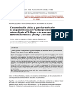 ACTIVIDAD XI - CASO CLÍNICO - ENFERMEDAD GRANULOMATOSA ASOCIADA AL CROMOSOMA X - DR Cianci