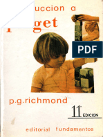 Introduccion A Piaget 11va Ed P G Richmond