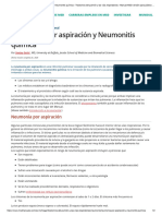 Neumonía Por Aspiración y Neumonitis Química - Trastornos Del Pulmón y Las Vías Respiratorias - Manual MSD Versión para Público General