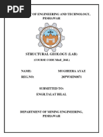 Structural Geology Lab