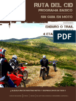 Viaje en Moto Ruta Del Cid 2021 SIN Guia