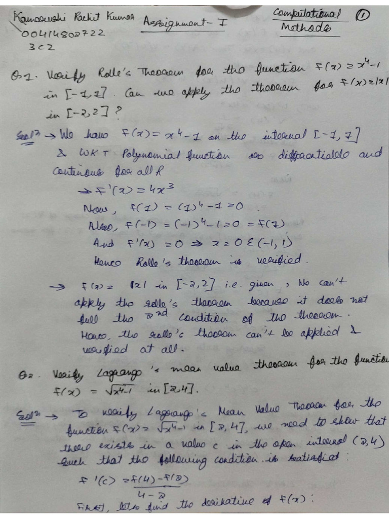 CM Assignment 1 Rachit (004) (3c2) | PDF
