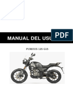 Manual de Propietario: Hanway G15-125-Espanol