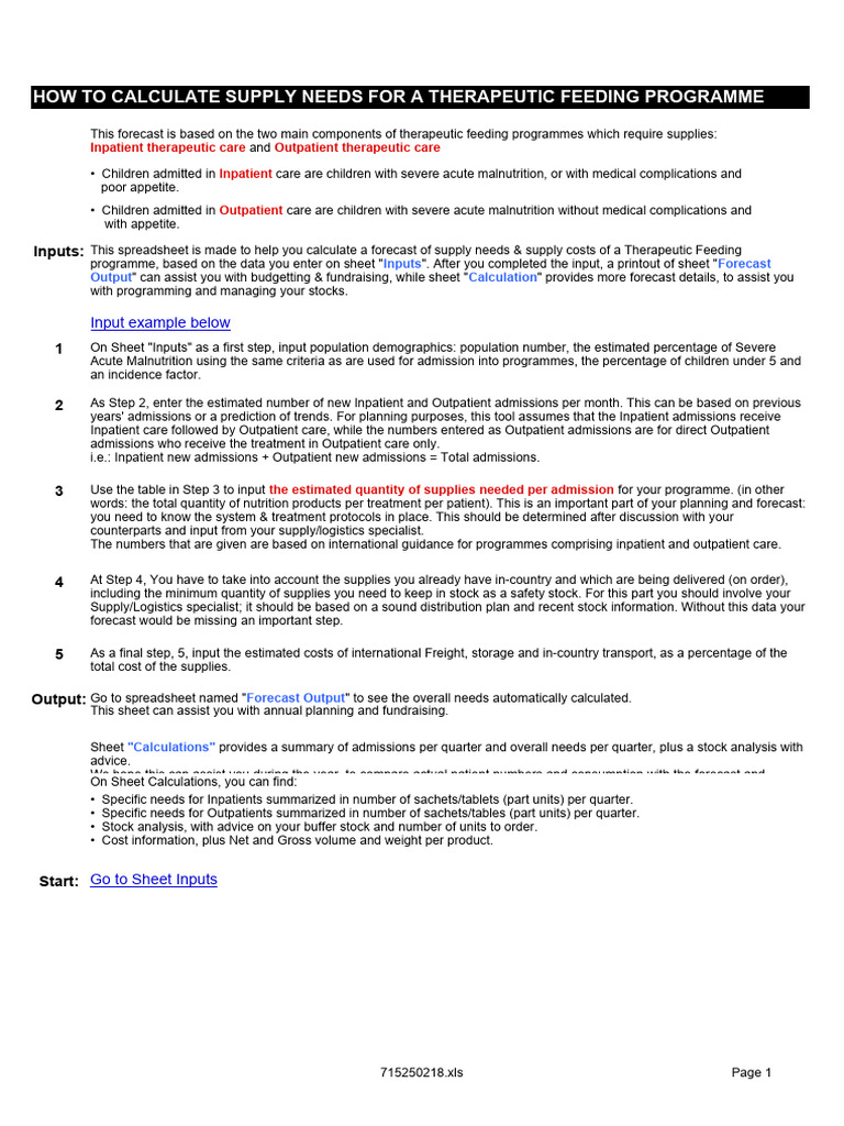 Unicef forecasting tool 2009 download free pdf patient forecasting