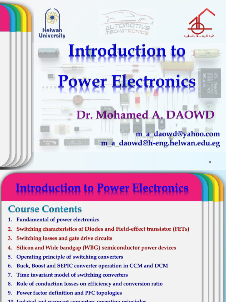 Introduction to power electronics pdf