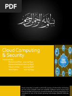 Cloud Computing & Security