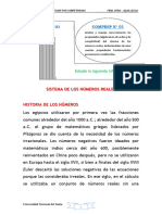 Teoria de Numeros Reales