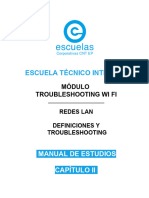 Escuela Técnico Integral: Módulo Troubleshooting Wi Fi