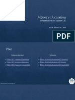 Metier Et Formation Partie II Présentation Filières GE