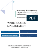 Inventory Management Chapter 5 Warehouse and Supply Chain Management