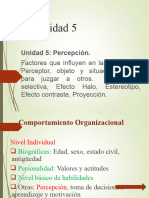 Unidad 5 Percepcion