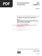 Air Filters Standards: ISO 16890-1 | PDF | Particulates | Aerosol
