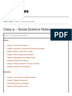 Class 9 – Soc Sci Revo Colo Hist