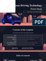 Autonomous Driving Technology Pitch Deck by Slidesgo