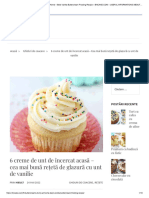 6 Buttercreams To Try at Home - Best Vanilla Buttercream Frosting Recipe - BNCAKE - Com - USEFUL INFORMATIONS ABOUT CAKE