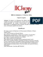 Alguns Aspectos Da Exploração e Do Processamento de Minérios