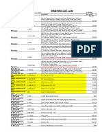 48 INAMI Price List USD (Ex Works) Ophthalmic Equipment