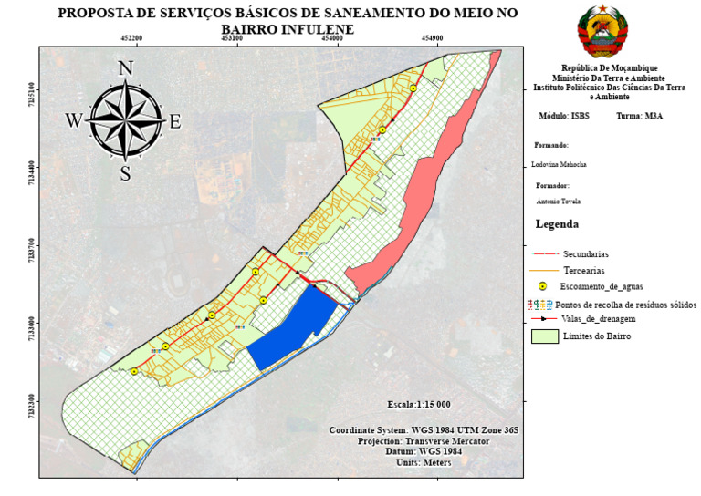 Saneamento Básico no Bairro Infulene | PDF