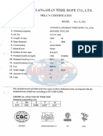 4mm X 6x19+IWSC Wire Rope