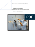 Guía de Procedimiento de Limpieza y Desinfección de La Unidad Del Pacientef VB Epid