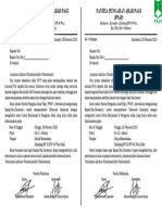 Surat Undangan Pengajian Ahad Pagi