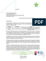 DESIGNACIÓN DE SUPERVISOR CASA COLONIAL (1) Contrato