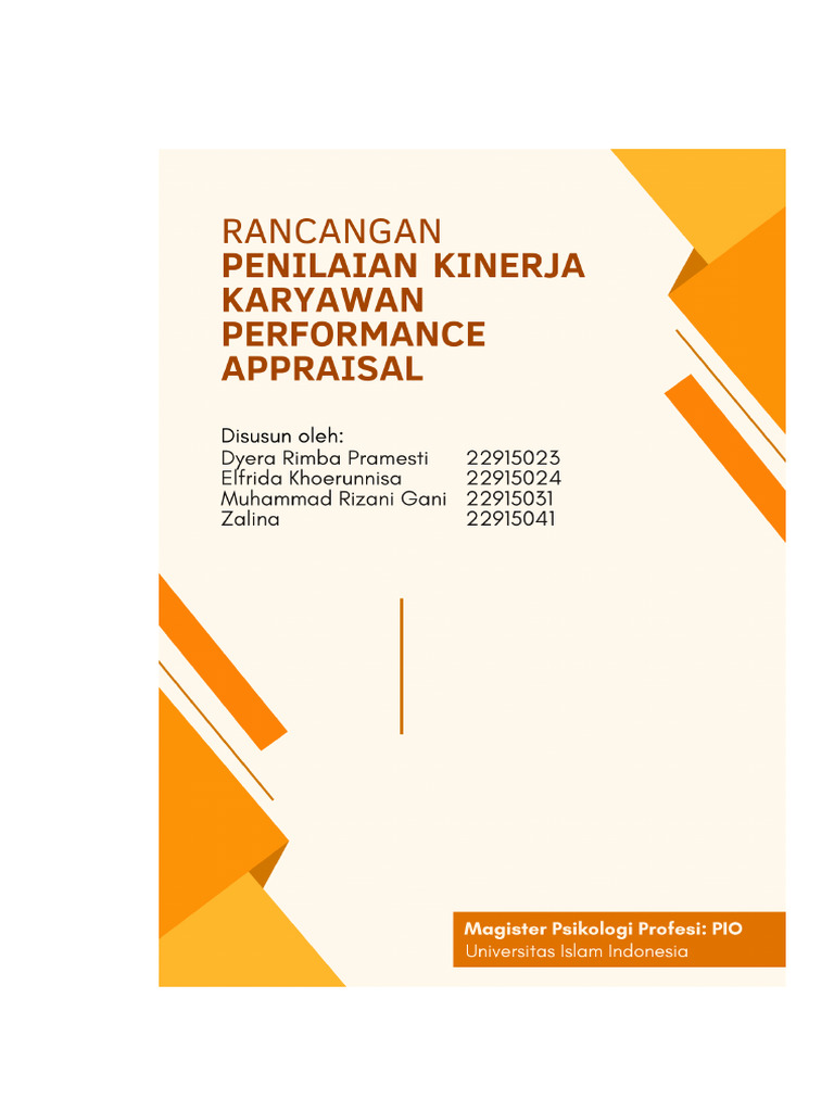 Intervensi Performance Appraisal | PDF