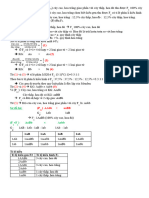 Ví dụ về định luật phân li độc lập