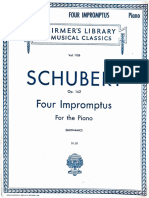 Four Impromptus Op.142 Num. 2