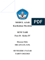 Modul Ajar Seni Tari - Bab 1