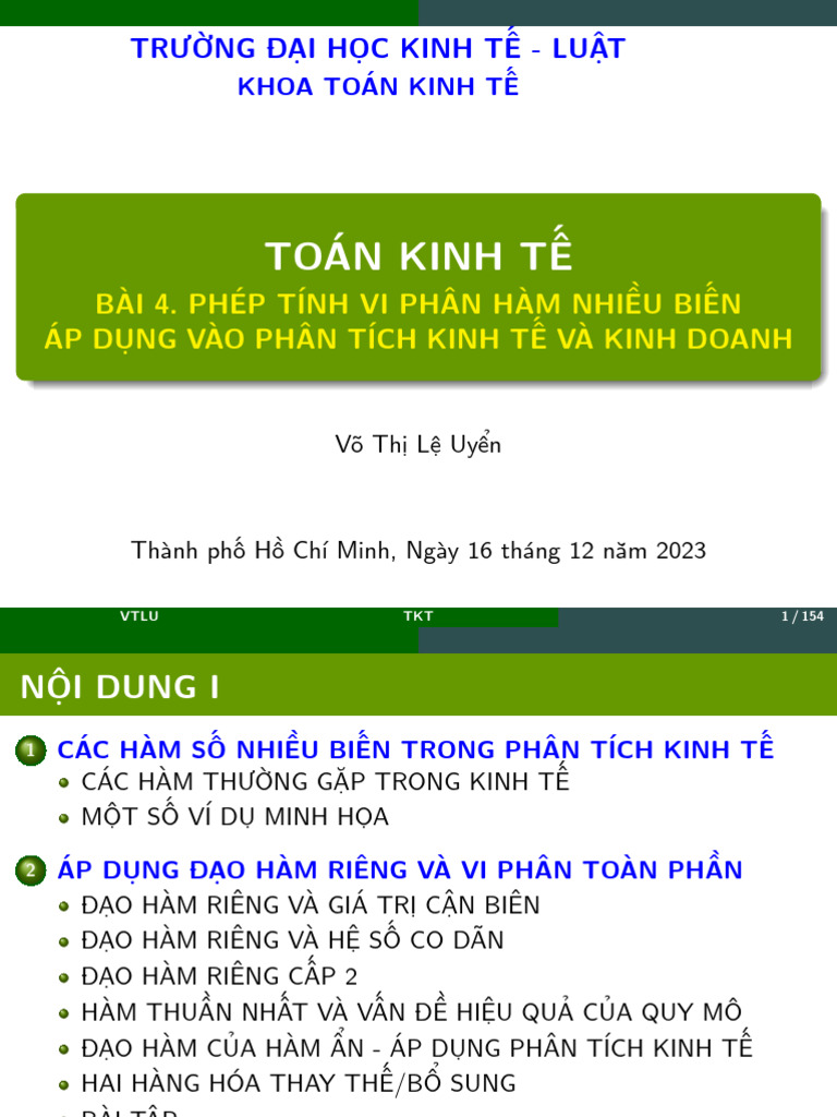 Ung dung vi phan ham nhieu bien pdf