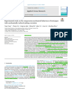 Experimental Study On The Compression Mechanical Behaviour of Steel Pipes