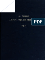 (Medieval & Renaissance Texts & Studies (Series) 161._ Renaissance English Text Society (Series) 19.) Collins, An_ Gottlieb, Sidney - Divine Songs and Meditacions-Medieval & Renaissance Texts & Studie