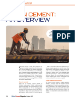 Global Cement Article Cement Demad and Review by JV