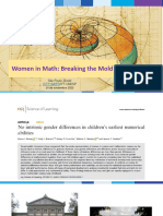 Women in Math - Breaking The Mold