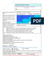 Hazard Report Form V1.0