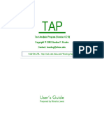 Tap User Guide