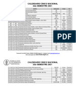 CALENDARIO Oficial