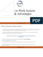 Permit To Work System S.9800237.powerpoint