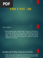 Fds Unit - III