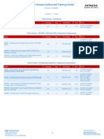 Course Schedule in MHM Prague