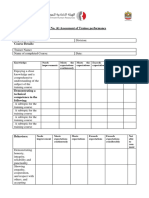 Trainee Assesment