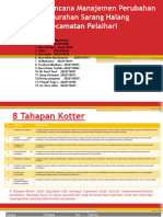 Rencana Manjemen Perubahan Kel Sarha Tugas Bu Melda r1