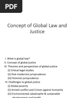 Concept of Global Law and Justice