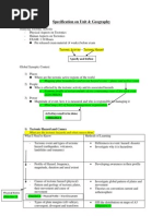 Specification on Unit 4