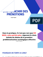 S'affranchir Des Prénotions