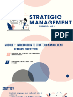 Strategic Management 1 3 PDF