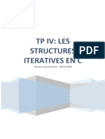 TP III LES STRUCTURES ALTERNATIVES EN C