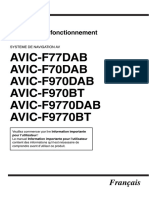 AVIC-F970DAB Manual FR