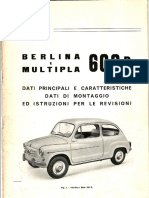 Fiat Dati Principali Caratteristiche Montaggio Istruzioni 600D